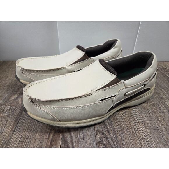 Dr. Scholl's Other - Dr Scholl's Shoes Advanced Comfort Double Air-Pillo Cream Brown Slip On 12D